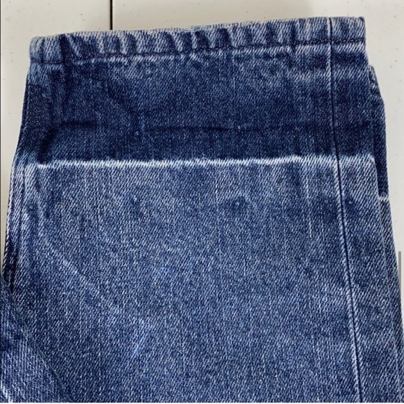 Express 100% Cotton Distressed Faded Ankle Length Jeans - Picture 3 of 5